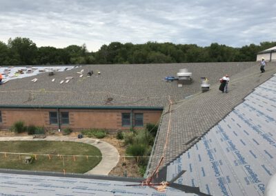 School Roof in progress by RALLC